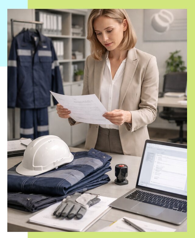 Сертификация спецодежды в Гатчине от 7193 р. | Алешин-Гтч