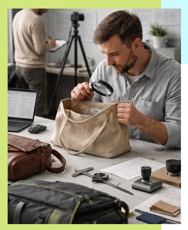 Сертификация сумок в Гатчине, оформление и получение сертификатов