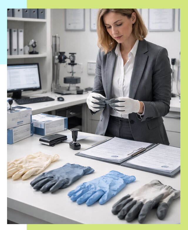 Сертификация перчаток в Гатчине от 8735 р. | Алешин-Гтч