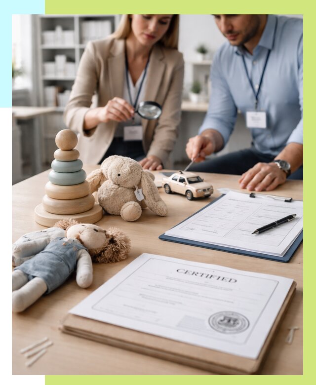 Сертификация игрушек в Гатчине от 12331 р. | Алешин-Гтч