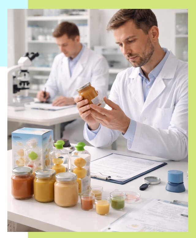 Сертификация детского питания в Гатчине от 30828 р. | Алешин-Гтч