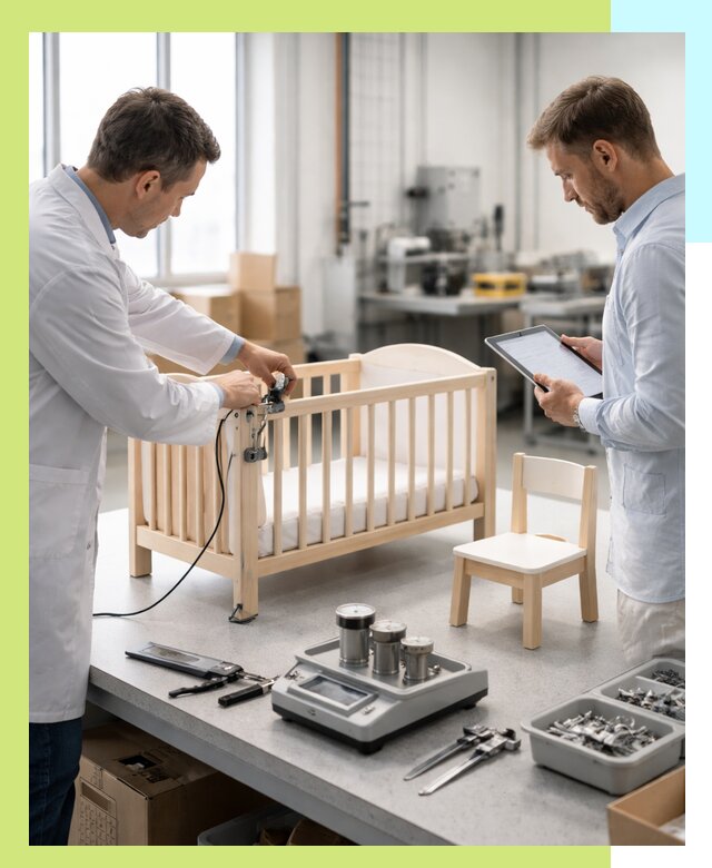 Сертификация детской мебели и проверка безопасности в Гатчине