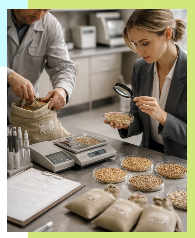 Сертификация зерна в Гатчине по цене от 15414 р. | Алешин-Гтч