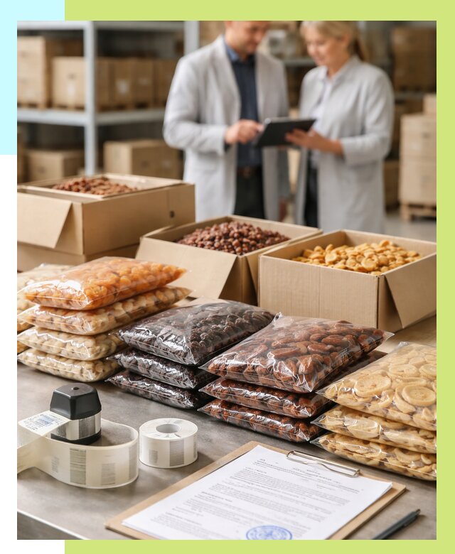 Сертификация сухофруктов в Гатчине от 12331 р. | Алешин-Гтч под ключ