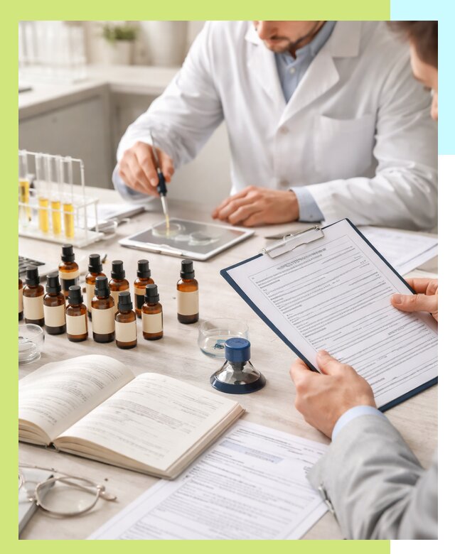 Сертификация эфирных масел и документация качества в Гатчине