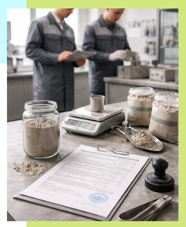 Сертификация цемента в Гатчине от 20552 р. | Алешин-Гтч