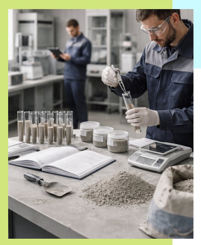 Сертификация цемента и подтверждение качества продукции в Гатчине