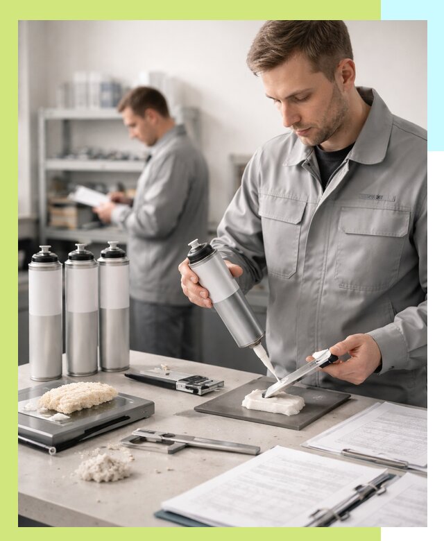 Сертификация монтажной пены и соответствие стандартам в Гатчине