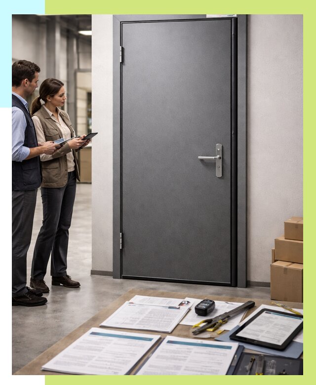 Сертификация противопожарных дверей в Гатчине от 9248 р. | Алешин-Гтч