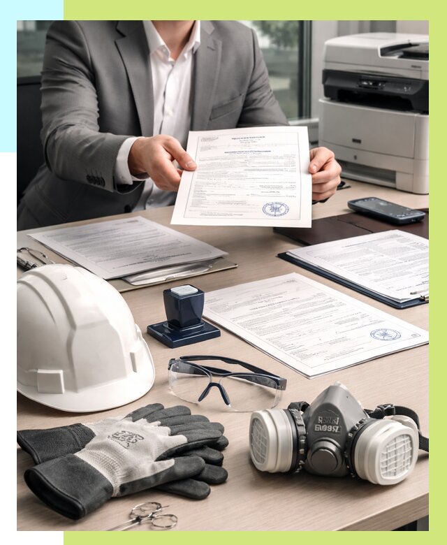 Сертификация СИЗ в Гатчине от 15414 р. | Алешин-Гтч оформить