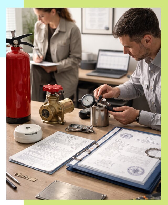 Сертификация пожарного оборудования в Гатчине от 15414 р.|Алешин-Гтч