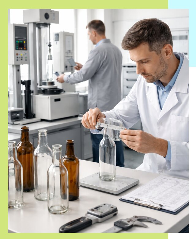 Сертификация стеклянных бутылок и сопутствующей упаковки в Гатчине