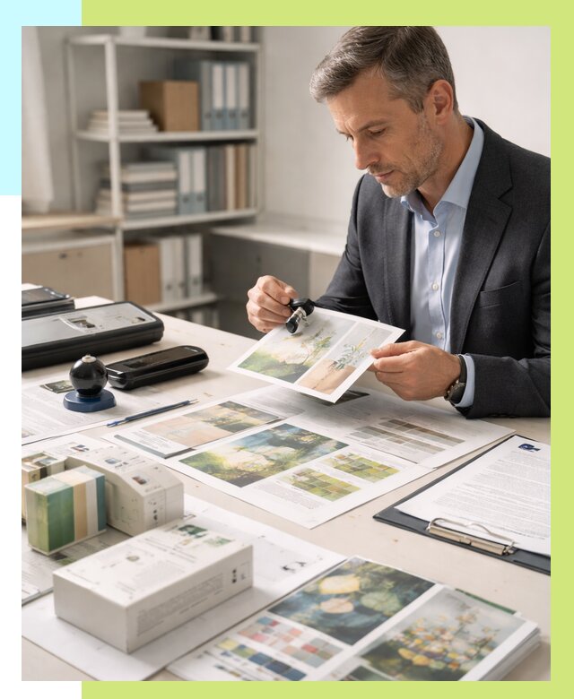 Сертификация полиграфической продукции в Гатчине от 12331р.|Алешин-Гтч