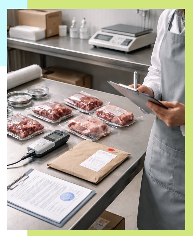 Сертификат на мясо и декларация в Гатчине от 8735 р. | Алешин-Гтч