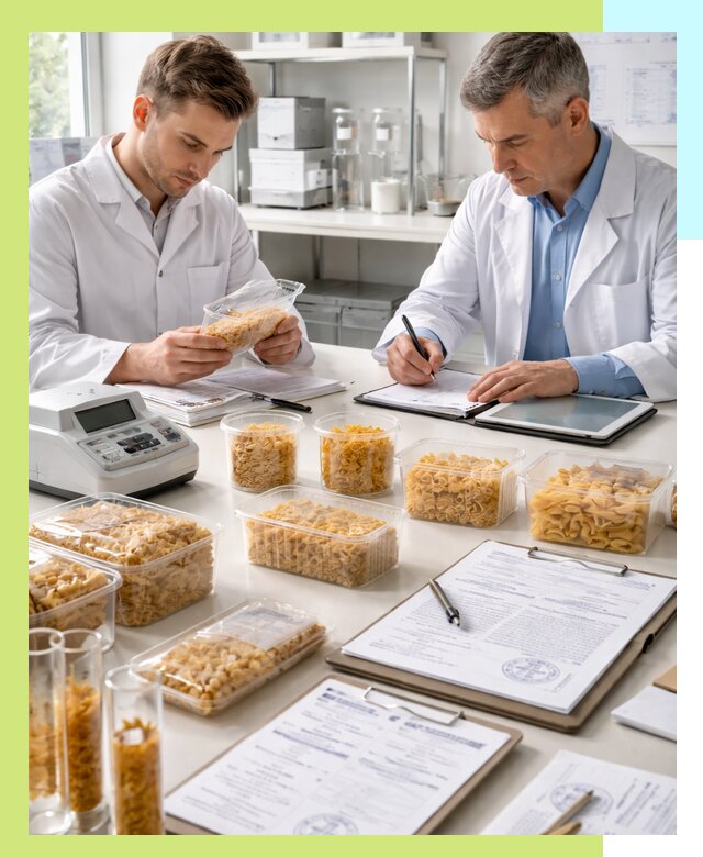 Сертификация макаронных изделий и технологической документации в Гатчине