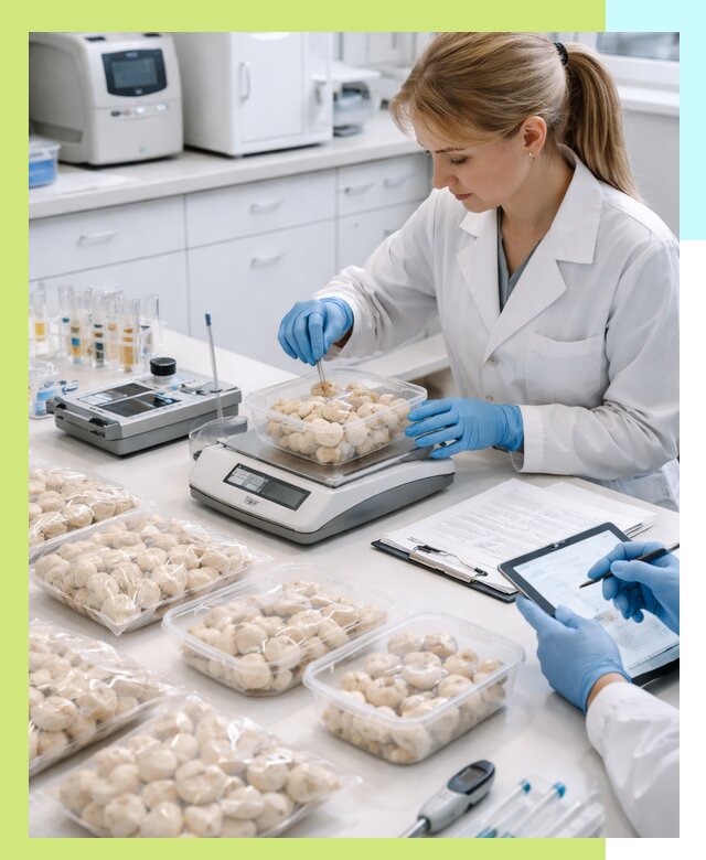 Сертификация пельменей и мясных полуфабрикатов в Гатчине