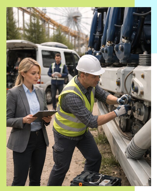 Сертификация аттракционов и проверка безопасности в Гатчине