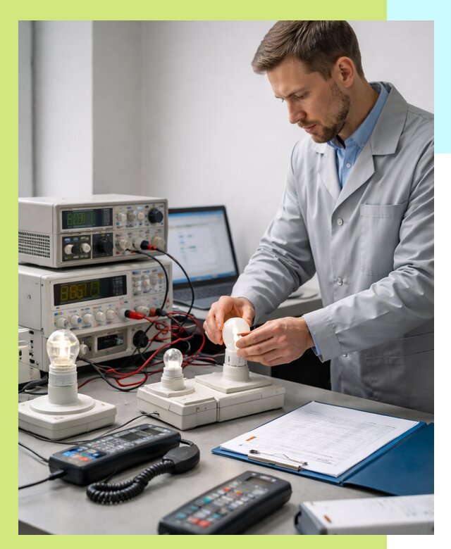 Сертификация ламп и светильников в Гатчине по нормативам