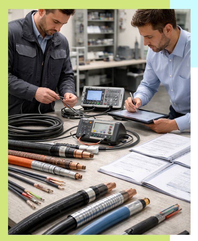 Сертификация кабеля и электропроводки в Гатчине под ключ