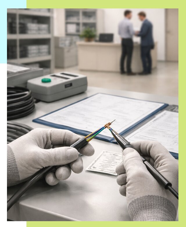 Сертификация провода в Гатчине от 18497 р. в Алешин-Гтч