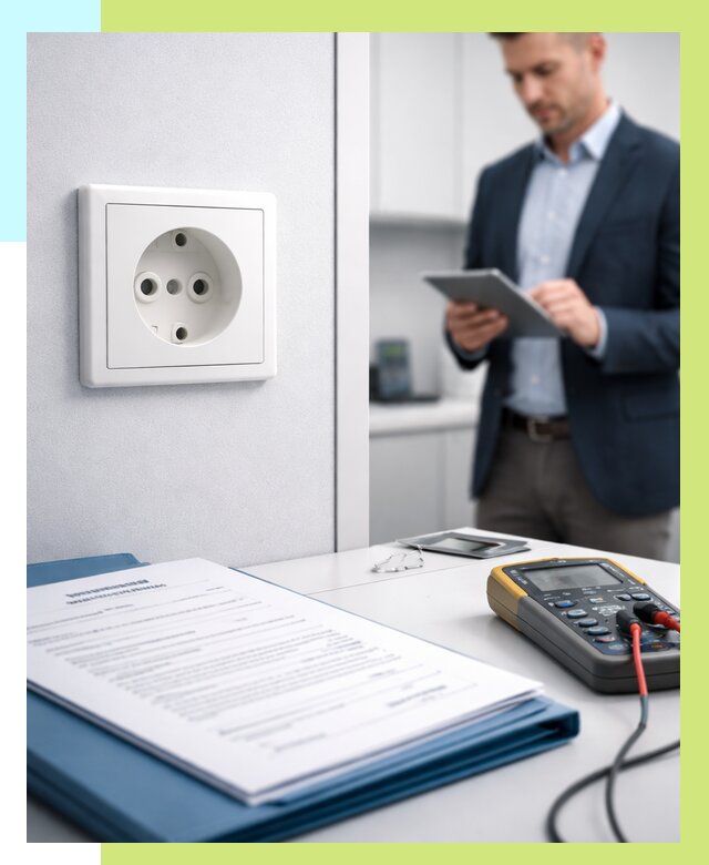 Сертификация розеток в Гатчине от 8735 р. | Алешин-Гтч