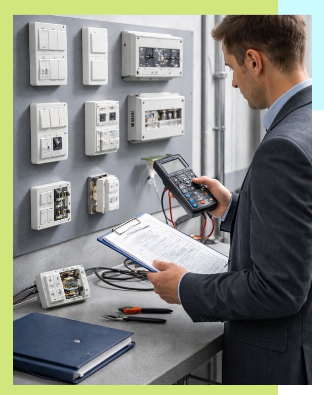 Сертификация электрических и автоматических выключателей в Гатчине