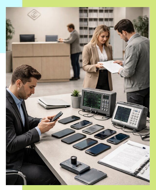 Сертификация телефонов в Гатчине от 25690 р. под ключ | Алешин-Гтч