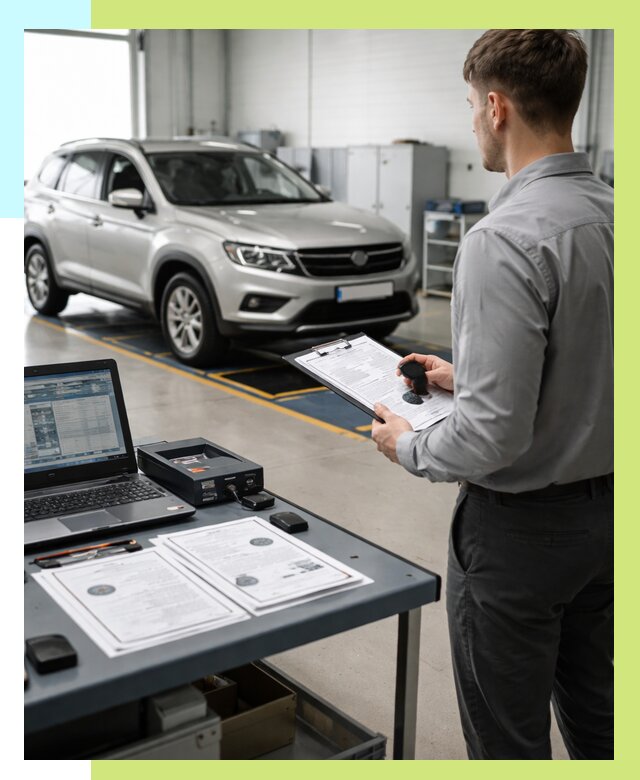 Сертификация транспортных средств в Гатчине от 12331 р. | Алешин-Гтч