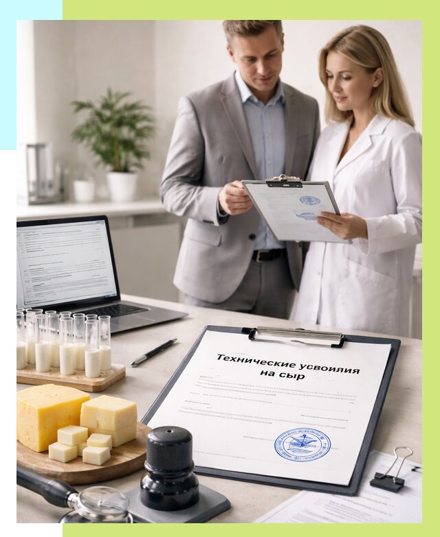 ТУ на сыры в Гатчине срочно от 12331 р. — оформление | Алешин-Гтч