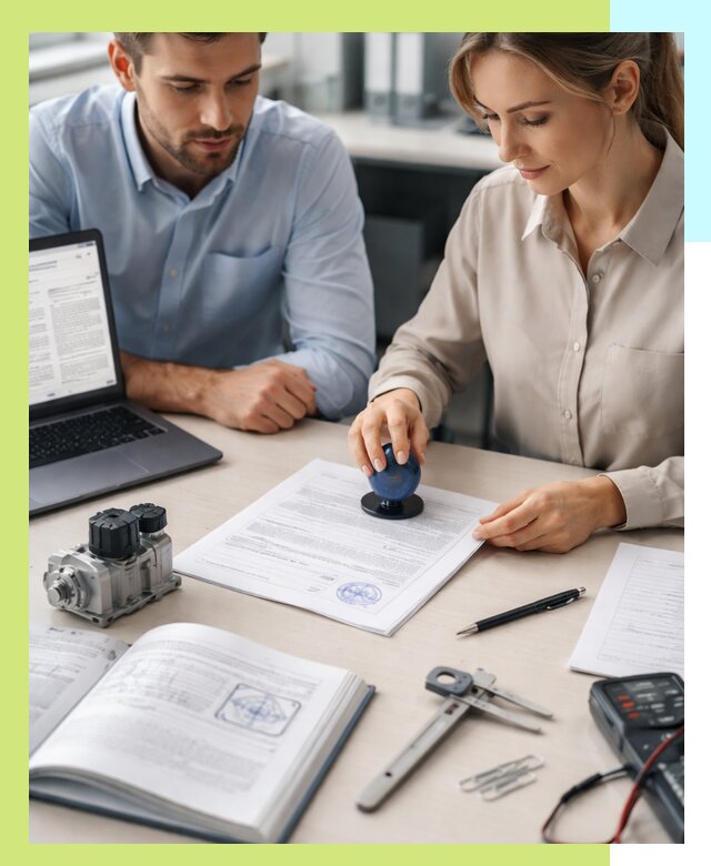 Выдача паспорта изделия и техническая экспертиза продукции в Гатчине