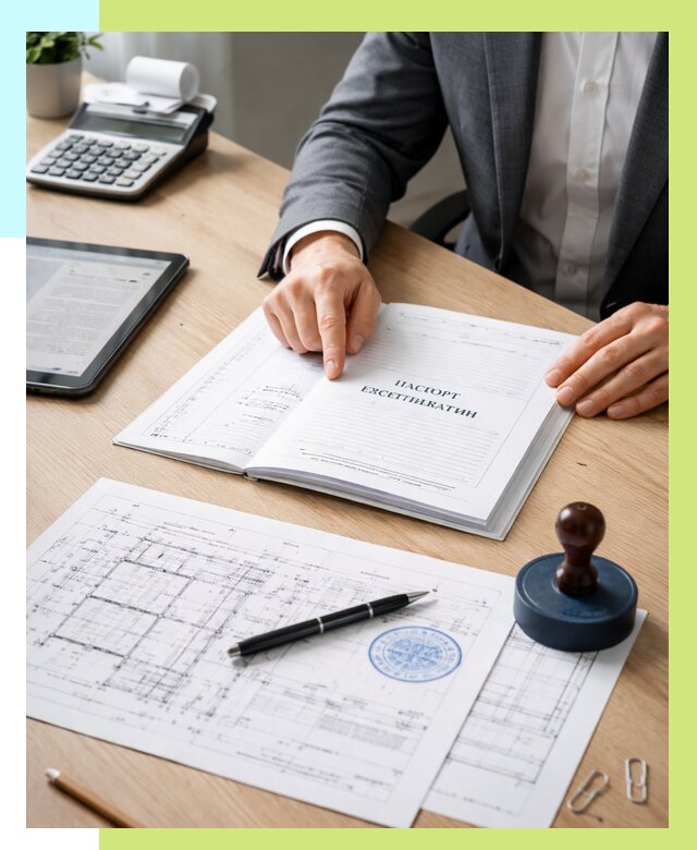 Паспорт эксплуатации в Гатчине под ключ от 4624 р. Алешин-Гтч