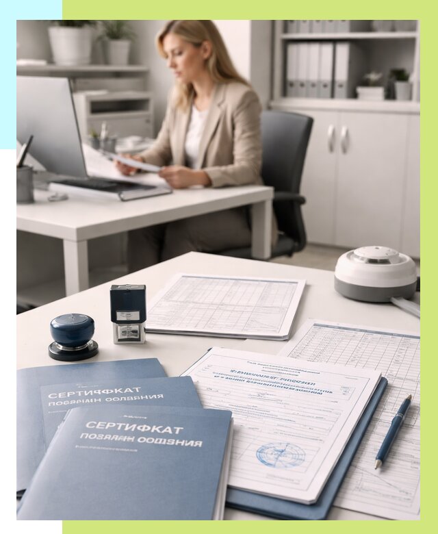 Сертификаты пожарной безопасности в Гатчине от 15414 р. | Алешин-Гтч