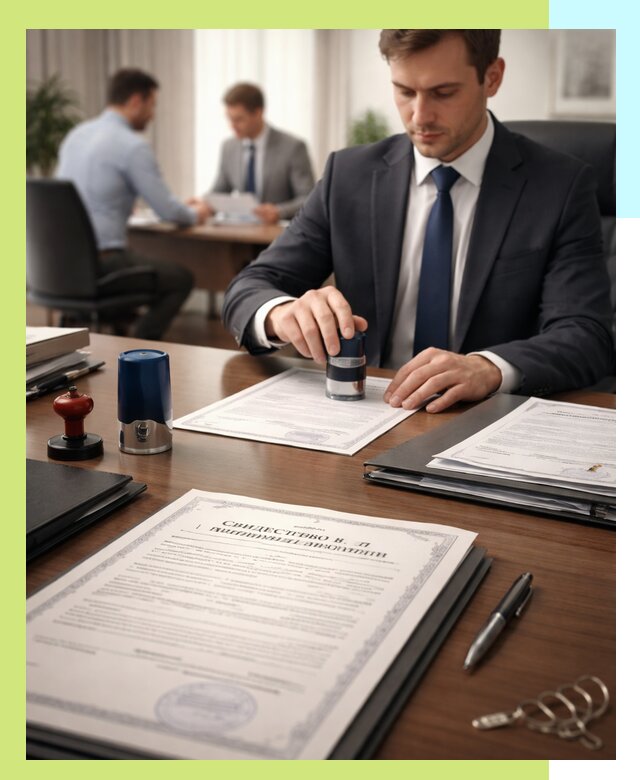 Оформление свидетельства о государственной регистрации в Гатчине