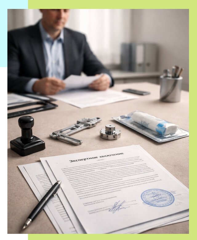Экспертное заключение на продукцию в Гатчине от 8735 р. | Алешин-Гтч