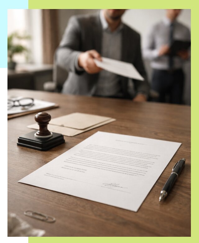 Отказное письмо по сертификации в Гатчине от 3597 р. | Алешин-Гтч