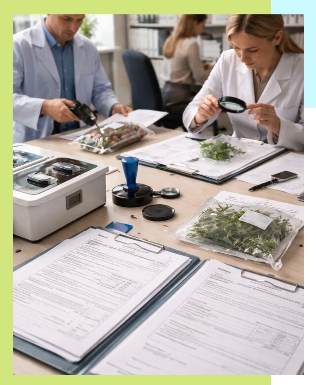 Оформление карантинного сертификата для растений в Гатчине