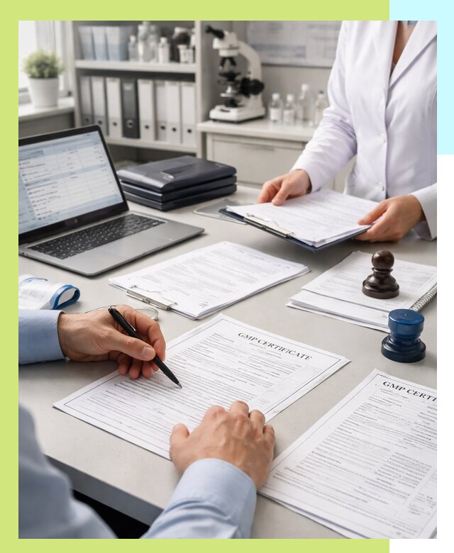 Оформление сертификата GMP в Гатчине для фармпроизводства