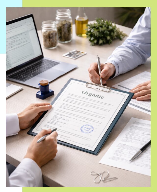 Оформление сертификат органик в Гатчине от 30828 р. | Алешин-Гтч