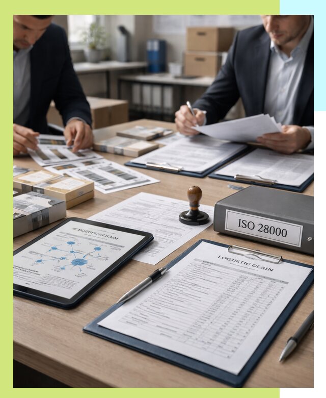 Получение сертификата ISO 28000 по безопасности цепи поставок в Гатчине