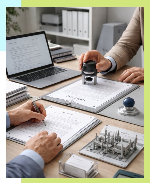 Сертификат ISO 29001 в Гатчине под ключ от 77070 р. | Алешин-Гтч