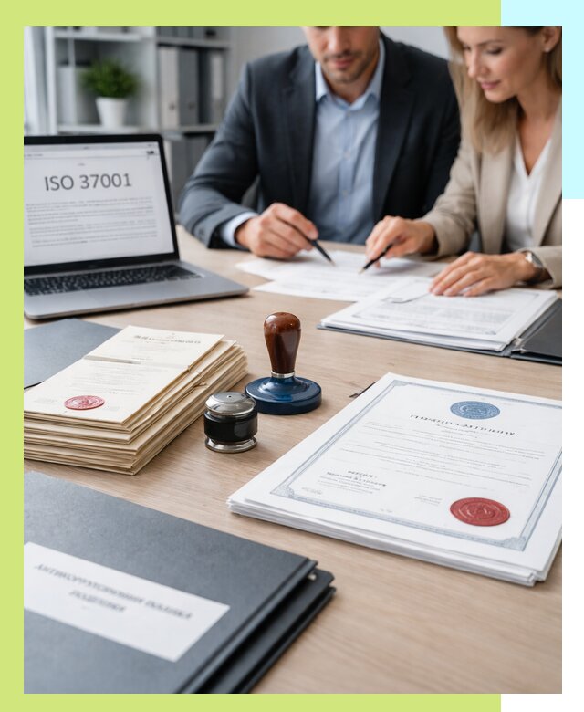 Получение сертификата ISO 37001 по системе борьбы с коррупцией в Гатчине